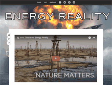 Tablet Screenshot of energy-reality.org
